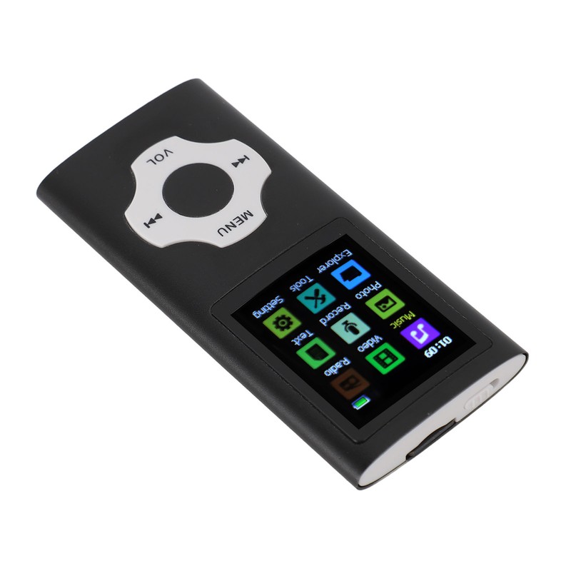MP3 Player HiFi Lossless Rechargeable 1.8in TFT Screen Portable Music