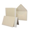 10 x Card Set DIN B6-12 x 17 cm -