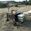 Whitsunday Collapsible Folding Wagon with Table,Heavy Duty Utility Beach Wagons