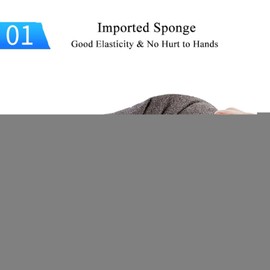 7 x Sanding Block Sanding Sponges Wet and Dry Dual Use Sanding Pads Washable and Reusable Sandpaper for Wood Metal Wall Polishing