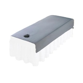 zalati Linens Washable Reusable Bed Sheet Cover for Massage Tables Pure Massage Treatment Duvet Cover Beauty Salon Spa 200 x 80 cm, Dark Grey