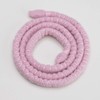 DreadLab - Bendable Spiral Dread Ties (80cm, Light Pink with