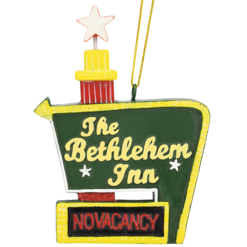 Tree Buddees No Vacancy at The Bethlehem Inn Sign/No Room