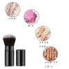 Makeup Brush Soft Synthetic Fiber Scalable Design Multi-Function Cheek Face