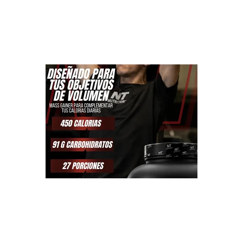 2 Mass Gainer Ganador De Masa Y Peso Y Creatina