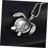 BESPORTBLE Creative Turtle Pendant Necklace Titanium Steel Fashion Jewelry for