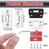 Magnetic Door Catch, Cabinet Magnetic Catch 6 Pack, Magnetic Door