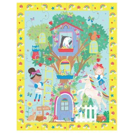 Floss & Rock Rainbow Fairy Magnetic Multi Doodle, Colour, Puzzle and Play Kids Multi Games