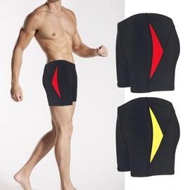A737 Men's Plus Size Boxer Swim Trunks for Hot Springs & Beach Swim XL Recommended 45.00 Kg-55.00 Kg/Red 903 10ea
