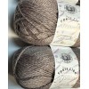 Lion Brand LOT of 4 FEELS LIKE ALPACA in TAUPE