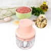 Mini Garlic Chopper Space Saving Small Size Clean Easily Simple