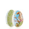 com-four® 3 x Easter eggs for filling, colourful filling eggs