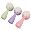 3pcs Facial Cleansing Brush Deep Cleansing Exfoliation Removing Blackhead Massaging