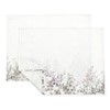 Style Decor Washable Cotton 100% Placemat, Set of 2, Fabric,
