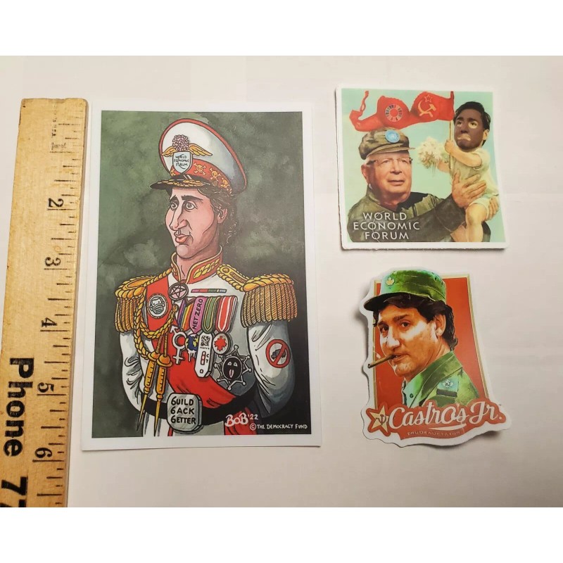 UKRAINE FLAG STICKERS - HEAVY DUTY VINYL