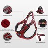 Suredoo Adjustable Dog Harness with Front Clip, No Pull Soft