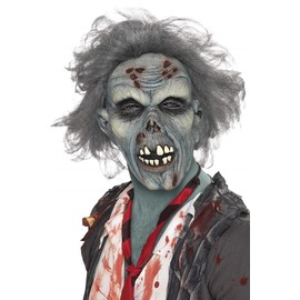 Adult Decaying Zombie Mask