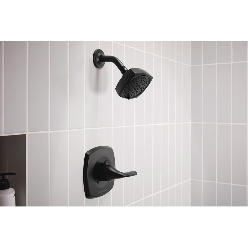 Peerless Parkwood Shower Faucet Set Black, Shower Trim Kit, Shower