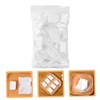 BIUDECO Compressed Makeup Pads Sheets Face Makeup Cleanser Towel Texture