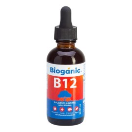 Vitamina B12 Lquida Sublingual Sabor Arndano Presentacin de 240 Tomas en 60 ml  12 mcg por Toma  Rinde Hasta 8 Meses  Vitamina B12 Biognic            