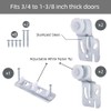 Quiet Glide Sliding Door Roller Set, Top-Hung Sliding Door Hardware
