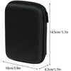 Hard Drive Case 2 Pack, Playmont 2.5 Inch Shockproof and
