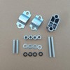 WDWLYPGM 8mm Studs Front Motor Mount Block Set (40mm) for