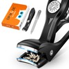 Nail Clippers for Thick Nails Seniors, DRMODE Angled Head Ergonomic