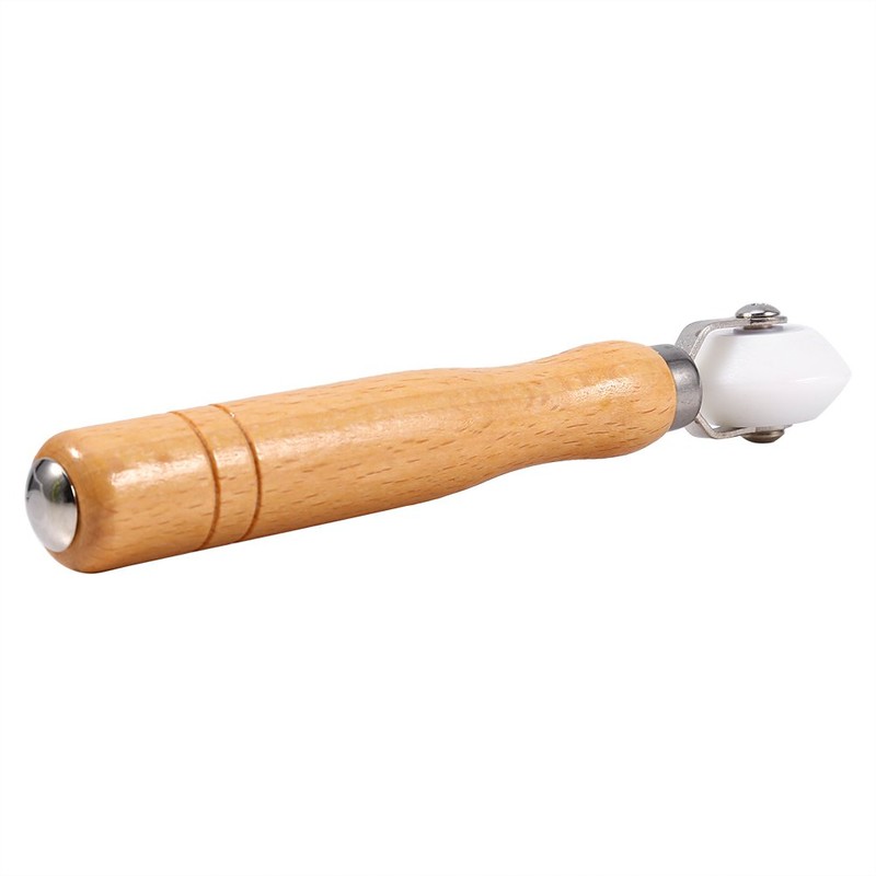 Wallpaper Seam Roller, POM Roller + Wooden Handle Corner Wallpaper