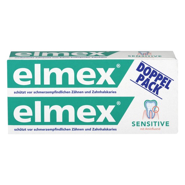 elmex SENSITIVE Toothpaste Twin Pack 2 x 75 ml