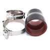 TuoLauthon 2 to 2.5 inches Black Silicone Reducer Coupler with