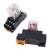 WANGCL 2pcs Mini AC 24V Relay Electromagnetic Switch 8 Pin