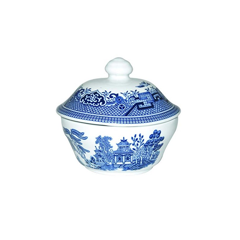 Churchill Fine China Earthenware Oval Dish 12.5" Blue Willow