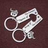 Nfyxcaz 2 Pcs Matching Camper Keychain Rv Gifts For Couple