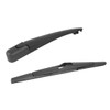 MACHSWON Rear Windshield Wiper Blade Arm Set Black 12 Inch