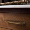 SYZOW 6 Pack Antique Brass Retro Cabinet Pulls 96MM Hole