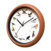 SELVA Animal Clock Wall Clock with Animal Sounds at Every
