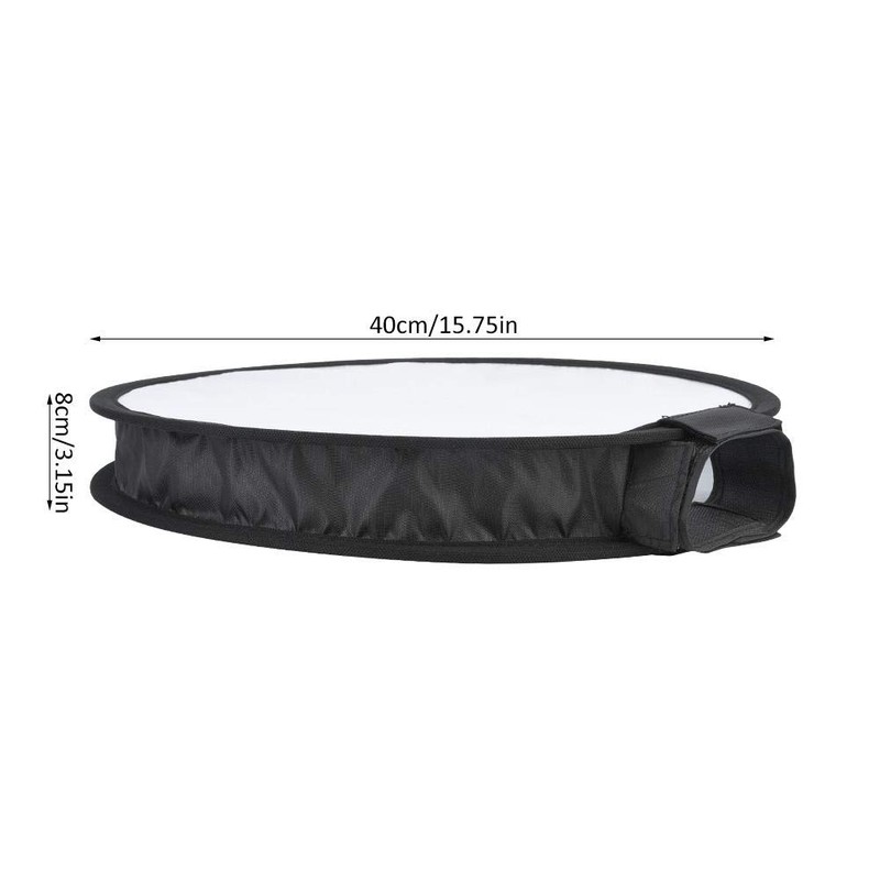Oumij Difusor Softbox Anillo de Nylon de Alta Densidad Speedlite
