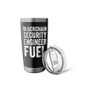 Blockchain Security Engineer Fuel Funny Crypto Coffee Lover Stainless Steel
