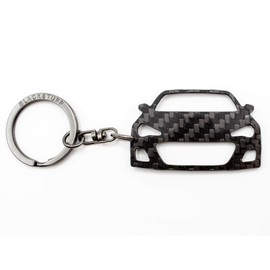 BlackStuff Black Carbon Fibre Keyring Compatible with BRZ BS-824