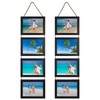 Lavezee 5x7 Hanging Collage Picture Frames Set of 2, Black