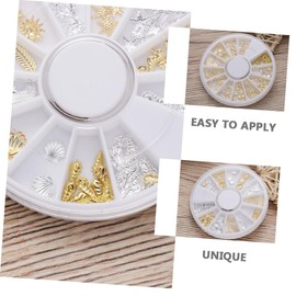 SAFIGLE Lovely Nail Art Stickers Manicure Decals Nail Salon Decals Unique Design for Parties Carnivals Holidays