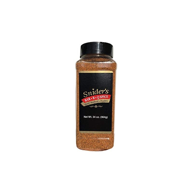 Snider's Traditional Bar-B-Q Spice, 34 oz