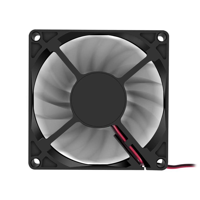4pcs 80 x 80 x 15 mm Fan 12 V