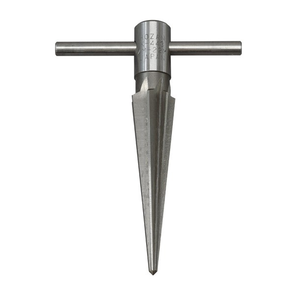 Hozan K-443 Taper Reamer Deburring Size: 0.2-0.9 inches (4-22 mm) Diameter