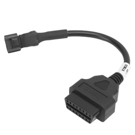 OBD2 Diagnosekabel Gute Leitfähigkeit Motorrad OBD2 Kabelstecker Scanner Ersatz für KYMCO 3Pin