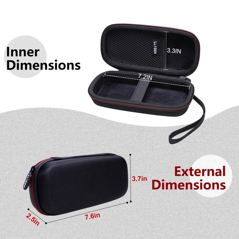 LTGEM Hard Case for Beijue/TaddToy 16 Bit Handheld Games