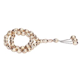 Muslim Prayer Beads Tasbih Mosque Rosary Bright Colors Buddhist Beads Islamic Prayer Beads Mala Beads Rosary Beads Vibrant Colors Striking Colors Beads Bead Assortments (Beige)