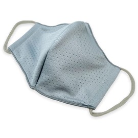 KOUZandMOKOBO Dry Mesh/Cloth Mask, Mesh Gray, Absorbent, Quick Drying, Sports Mask