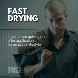 Fuse Cosmetic Pigmentation Serum - Scalp Micropigmentation Aftercare Lotion - Anti Shine Formula new and improved - Fast Absorbing and Fragrance Free - Made in The USA - 4oz